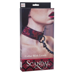 Calexotics-Collana Scandal con Bretea Nera-Metal · Bondage & Manette (imaginea 2)