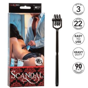 Calexotics-Scandalo Tripla Ruota del Piacere-Metallo 9 Calexotics-Scandalo Tripla Ruota del Piacere-Metallo · Accessori BDSM (imaginea 4)