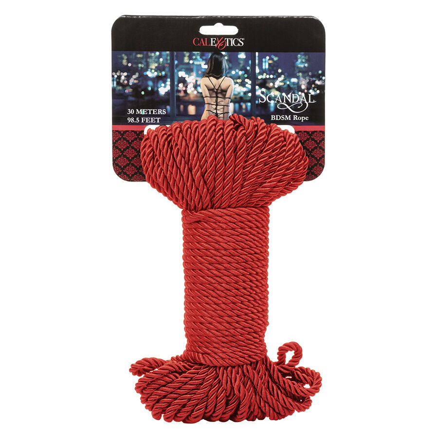 Calexotics-Scandalo Rosso Stringa Bdsm 30 M · Accessori BDSM (imaginea 4)