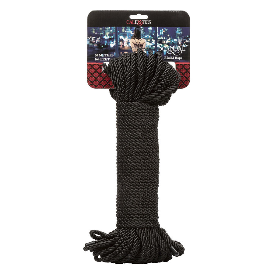 Calexotics-Scandal Corda Bondage Nera · Accessori BDSM (immagine 3)