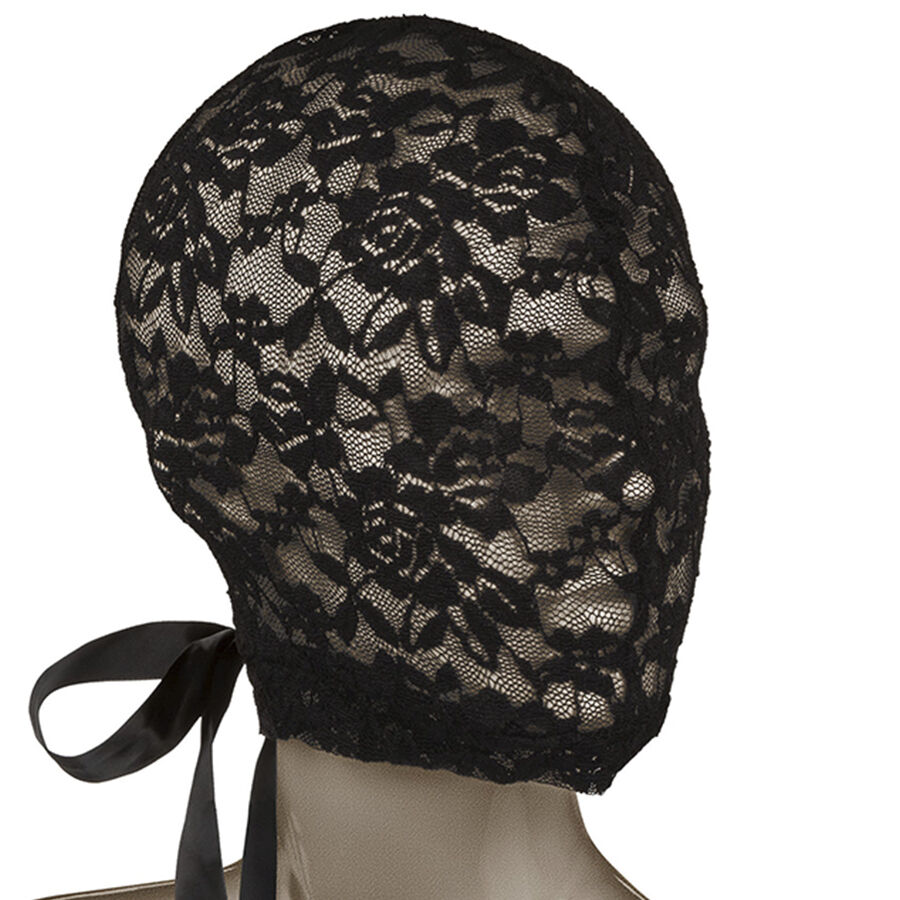 Calexotics-Balaclava in pizzo Nera con ghiera · Accessori BDSM (immagine 5)
