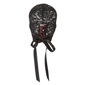Calexotics-Balaclava in pizzo Nera con ghiera · Accessori BDSM (immagine 6)