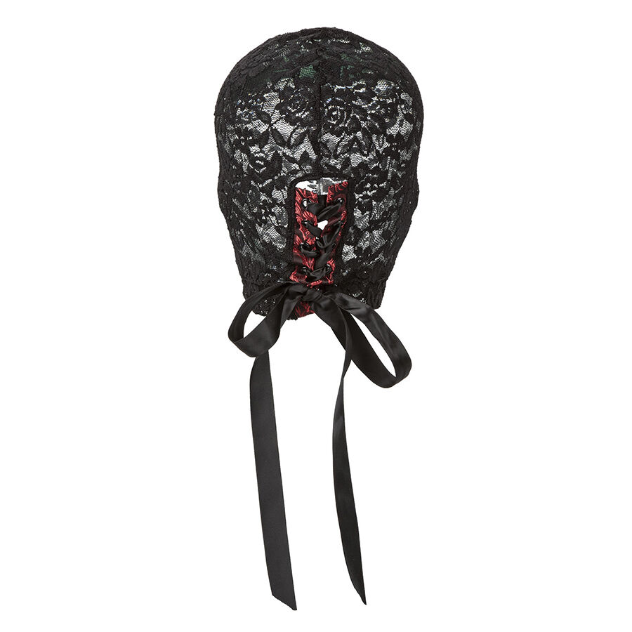 Calexotics-Balaclava in pizzo Nera con ghiera · Accessori BDSM (immagine 6)