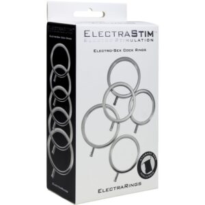Electrastim-Elettrarings Anelli in Metallo per Pene, Pacchetto 5 6 Electrastim-Elettrarings Anelli in Metallo per Pene, Pacchetto 5 · Accessori BDSM (imaginea 3)