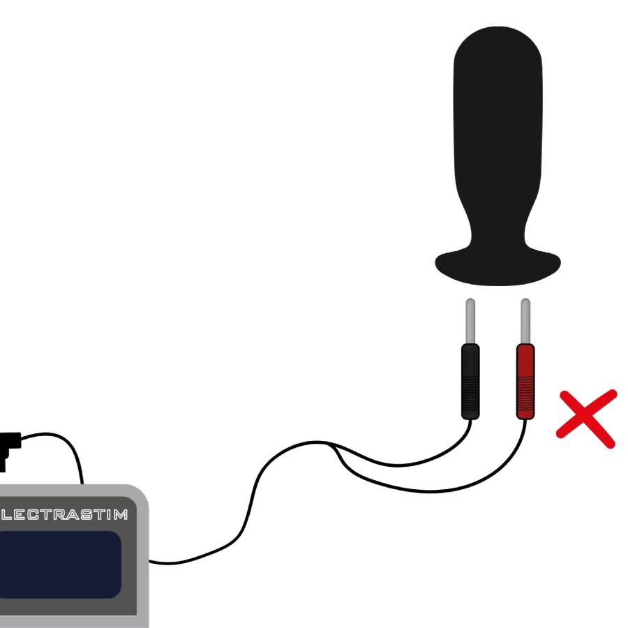 Electrastim-Cavo Stimolatore 90°-Metal · Accessori BDSM (immagine 2)