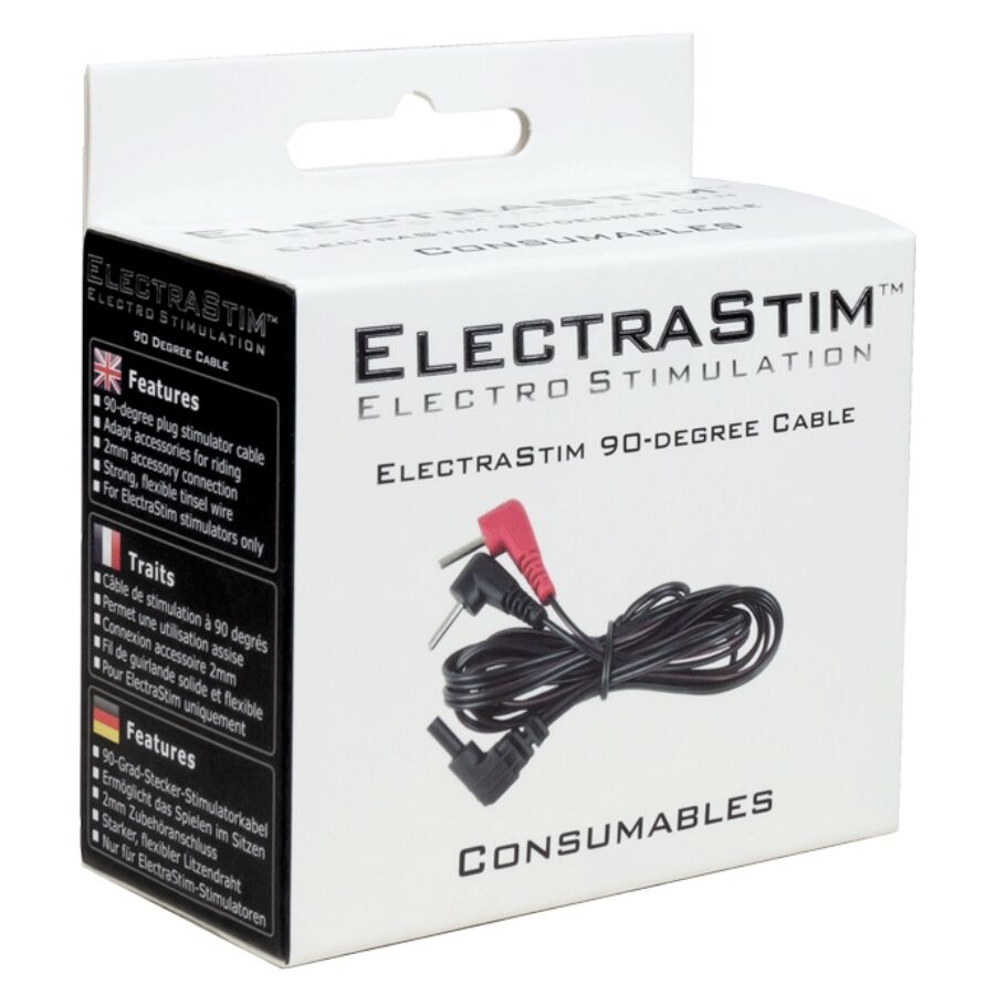 Electrastim-Cavo Stimolatore 90°-Metal · Accessori BDSM (immagine 5)