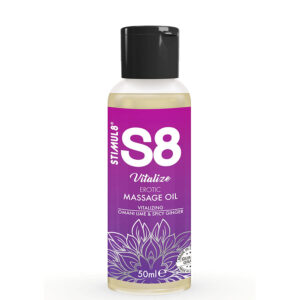 Stimul8-S8 Vitalize Olio da Massaggio Erotico Lime 50 ml · Massaggio erotico