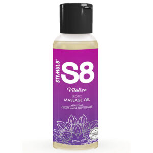 Stimul8-S8 Vitalize Lime Olio da Massaggio 125 ml · Massaggio erotico