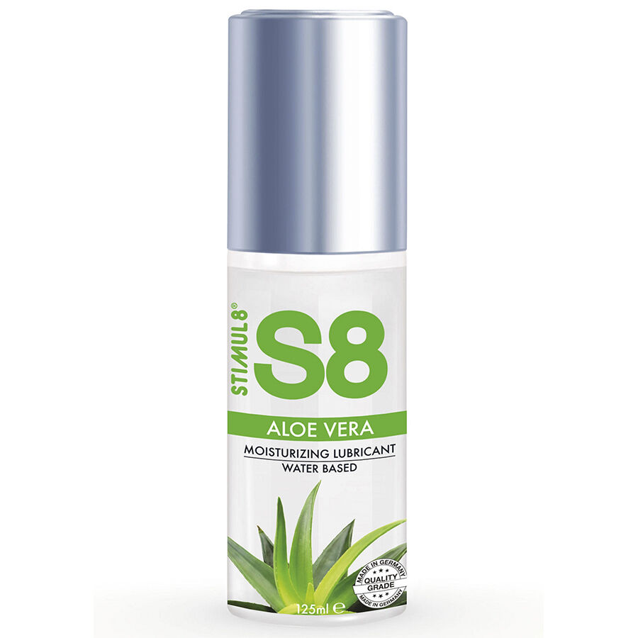 Stimul8-S8 Aloe Vera Lubrificante 125 ml 1 Stimul8-S8 Aloe Vera Lubrificante 125 ml · Lubrificanti