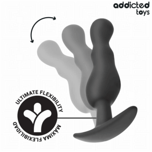 Addicted Toys-Set di 3 Plug anale in Silicone Model 1 · Giocattoli anali (imaginea 5)