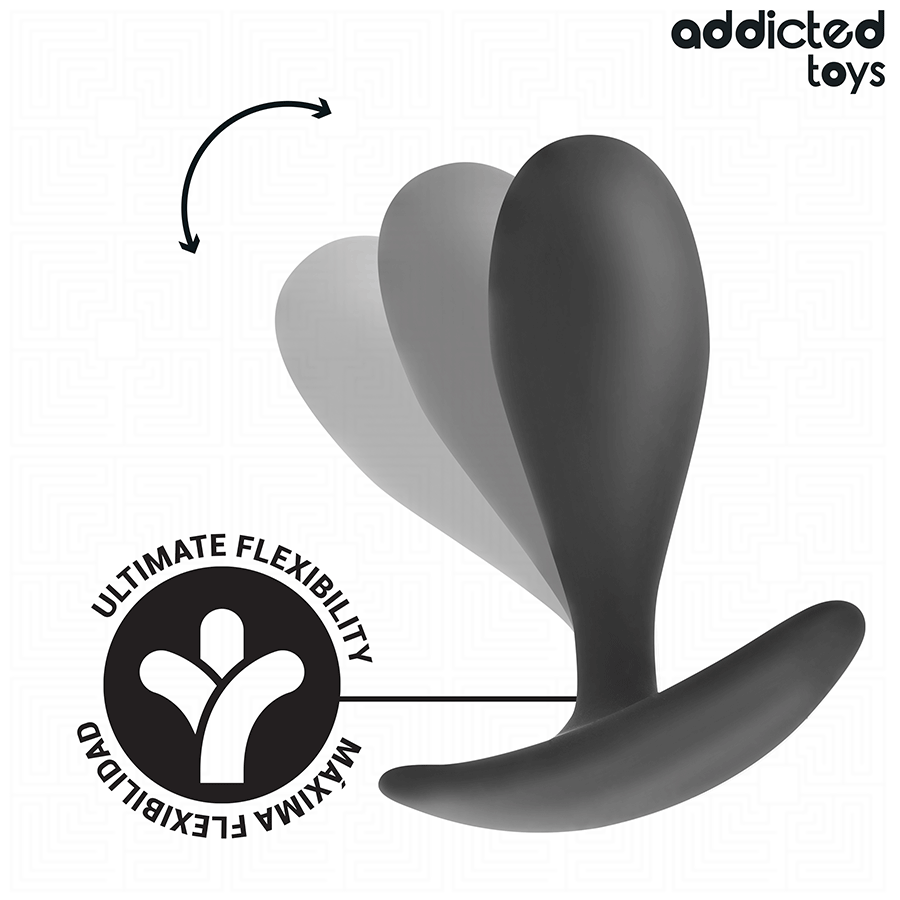 Addicted Toys-Set di 3 Plug anale in Silicone Model 2 · Giocattoli anali (imaginea 5)