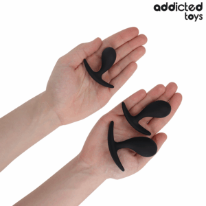 Addicted Toys-Set di 3 Plug anale in Silicone Model 3 10 Addicted Toys-Set di 3 Plug anale in Silicone Model 3 · Giocattoli anali (imaginea 3)