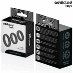 Addicted Toys-Set de Inele Plate din Silicon · Jucarii Anale (imaginea 6)