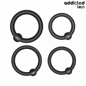 Addicted Toys-Set di anelli in silicone a pressione