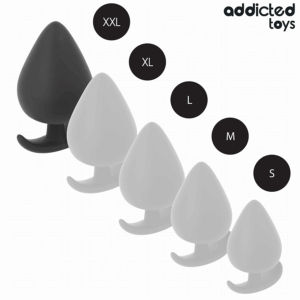 Addicted Toys-Plug anale Silicone Xxl 11 cm · Giocattoli anali (immagine 5)