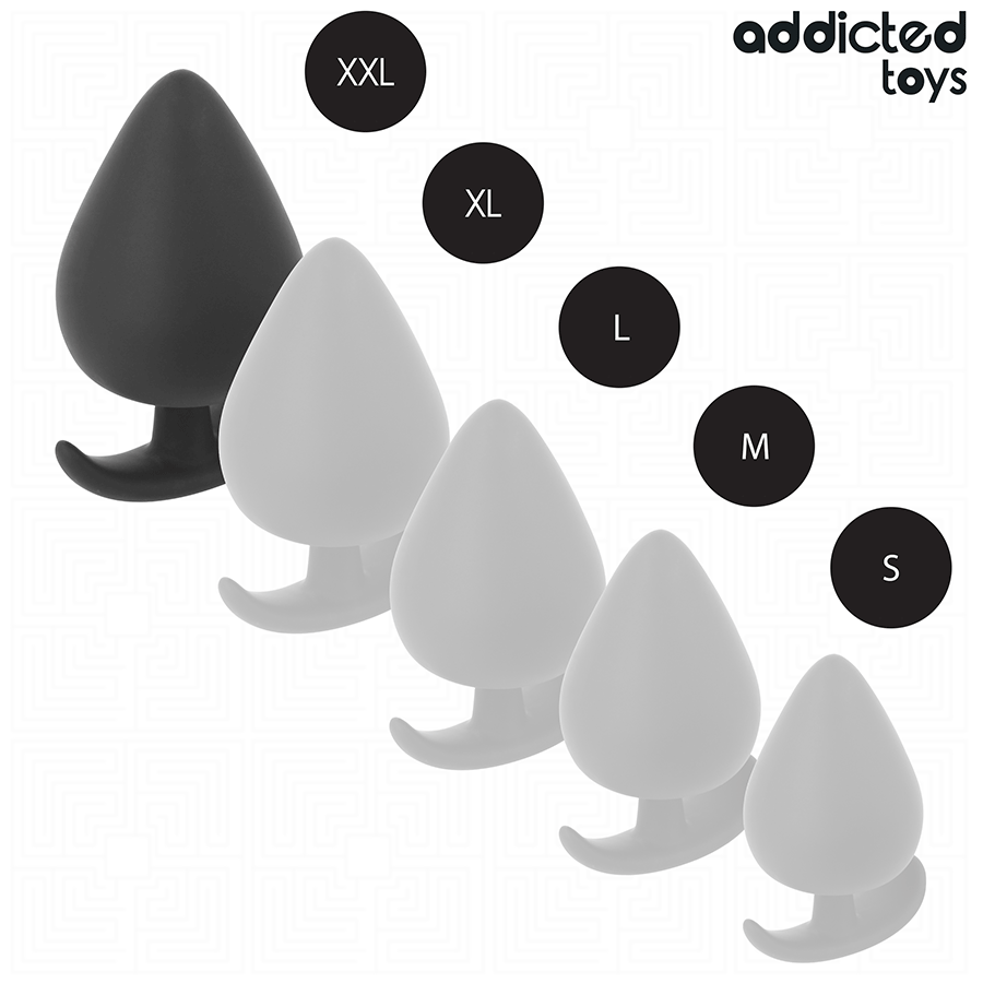 Addicted Toys-Plug anale Silicone Xxl 11 cm · Giocattoli anali (immagine 5)