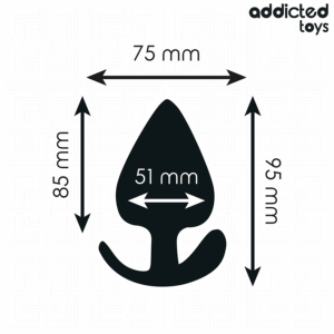 Addicted Toys-Plug anale Silicone, Dimensioni Xl 9.5 cm 10 Addicted Toys-Plug anale Silicone, Dimensioni Xl 9.5 cm · Giocattoli anali (imaginea 3)