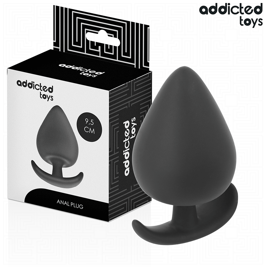 Addicted Toys-Plug anale Silicone, Dimensioni Xl 9.5 cm 1 Addicted Toys-Plug anale Silicone, Dimensioni Xl 9.5 cm · Giocattoli anali