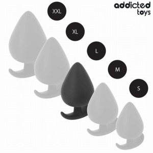 Addicted Toys-Plug anale Silicone Dimensione L 8 cm · Giocattoli anali (immagine 5)
