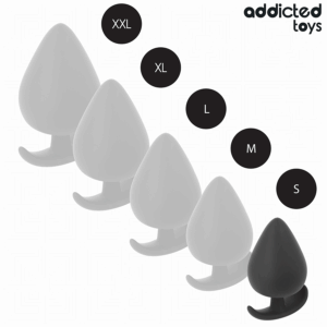 Addicted Toys-Anale Plug Silicone Size S 5.3 cm · Giocattoli anali (immagine 5)