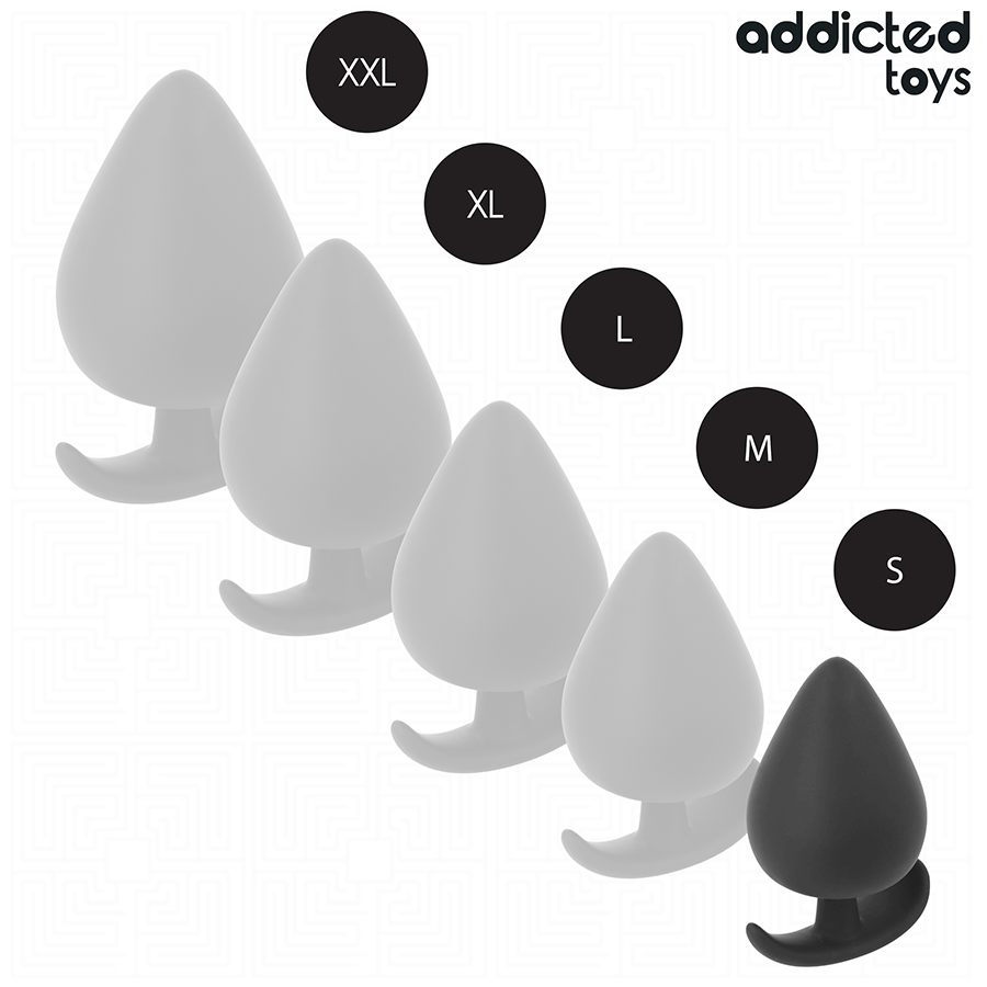 Addicted Toys-Anale Plug Silicone Size S 5.3 cm · Giocattoli anali (immagine 5)