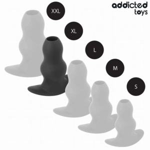 Addicted Toys-Plug anale Tubolare in Silicone Xl 13.9 cm · Giocattoli anali (imaginea 5)