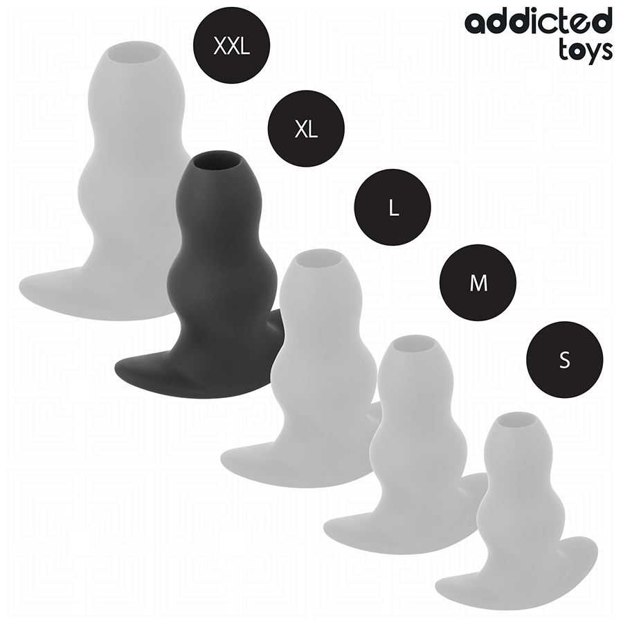 Addicted Toys-Plug anale Tubolare in Silicone Xl 13.9 cm · Giocattoli anali (imaginea 5)