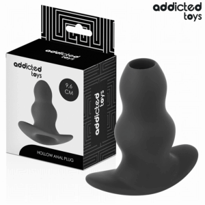 Addicted Toys-Plug anale Cavitazione in Silicone, Dimensioni M 9.6 cm