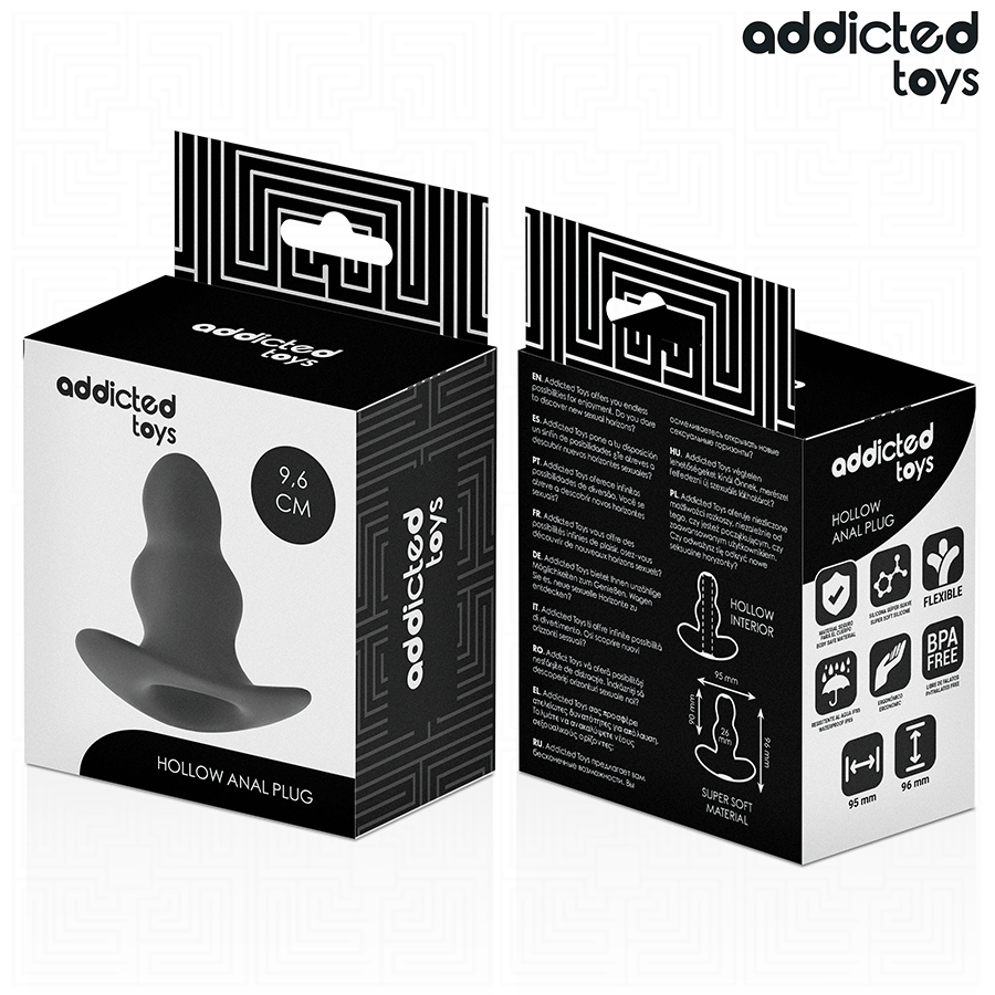 Addicted Toys-Plug anale Cavitazione in Silicone, Dimensioni M 9.6 cm 7 Addicted Toys-Plug anale Cavitazione in Silicone, Dimensioni M 9.6 cm · Giocattoli anali (imaginea 7)