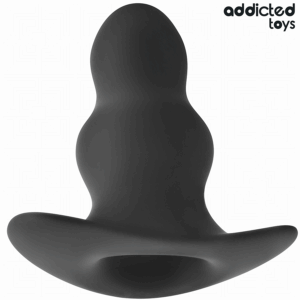 Addicted Toys-Plug anale Vuoto Silicone, Taglia S 7.3 cm