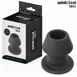Addicted Toys-Plug anale Silicone estremo vuoto, M 8.7 cm