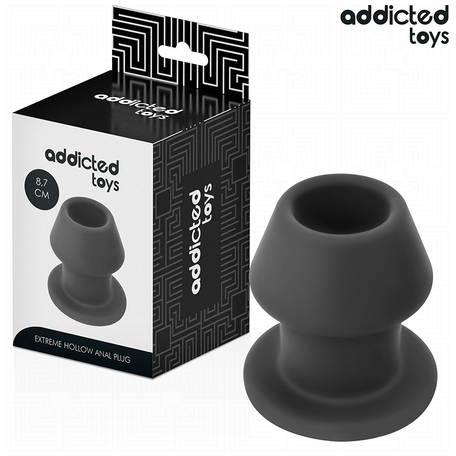 Addicted Toys-Plug anale Silicone estremo vuoto, M 8.7 cm 1 Addicted Toys-Plug anale Silicone estremo vuoto, M 8.7 cm · Giocattoli anali