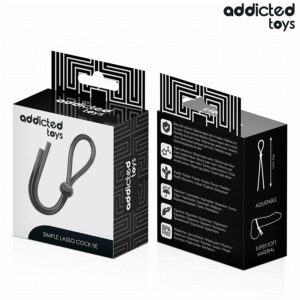 Addicted Toys-Filo in Silicone con Fibbia Unica per Pene · Anelli & Guaine per pene (imaginea 7)