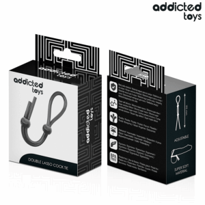 Addicted Toys-Cavo in silicone per doppio anello sul pene · Anelli & Guaine per pene (immagine 7)
