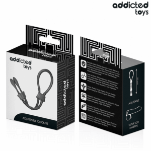 Addicted Toys-Cavo regolabile in silicone per il pene 14 Addicted Toys-Cavo regolabile in silicone per il pene · Anelli & Guaine per pene (imaginea 7)