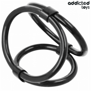 Addicted Toys-Anello triplo per il pene