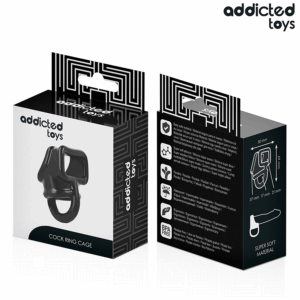 Addicted Toys-Anello di gabbia per il pene · Anelli & Guaine per pene (imaginea 7)