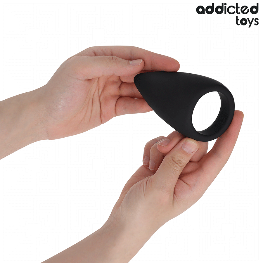 Addicted Toys-Anello per il pene a forma di lacrima 3 Addicted Toys-Anello per il pene a forma di lacrima · Anelli & Guaine per pene (imaginea 3)