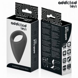Addicted Toys-Anello per il pene a forma di lacrima 14 Addicted Toys-Anello per il pene a forma di lacrima · Anelli & Guaine per pene (imaginea 7)