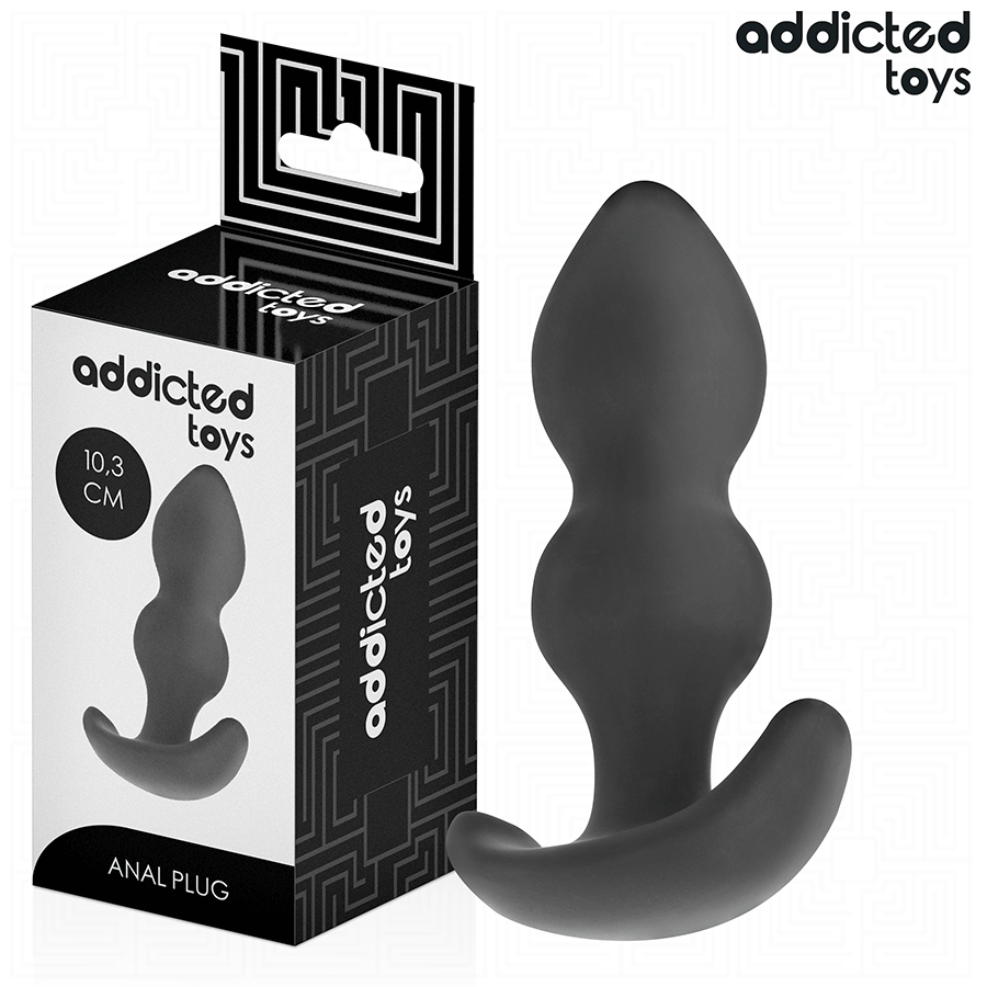 Addicted Toys-Plug anale Silicone Taglia S 10.3 cm