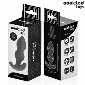 Addicted Toys-Plug anale Silicone Taglia L 11.7 cm 14 Addicted Toys-Plug anale Silicone Taglia L 11.7 cm · Giocattoli anali (imaginea 7)