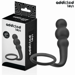 Addicted Toys-Plug anale con Anello in Silicone Modello 1 8 Addicted Toys-Plug anale con Anello in Silicone Modello 1 · Giocattoli anali (immagine 2)