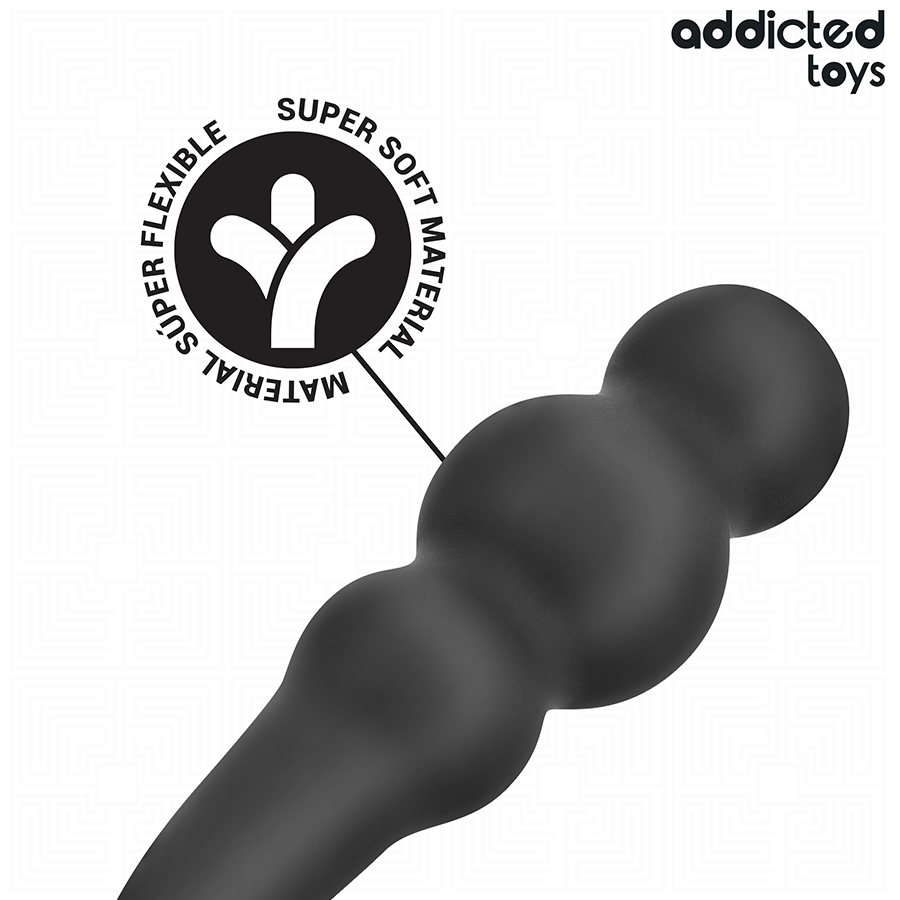 Addicted Toys-Plug anale con Anello in Silicone Modello 1 4 Addicted Toys-Plug anale con Anello in Silicone Modello 1 · Giocattoli anali (immagine 4)