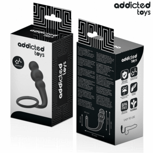Addicted Toys-Plug anale con Anello in Silicone Modello 1 12 Addicted Toys-Plug anale con Anello in Silicone Modello 1 · Giocattoli anali (immagine 6)