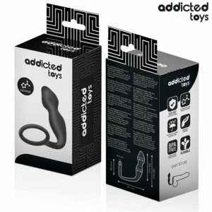 Addicted Toys-Anale Plug con Anello di Silicone Model 2 · Giocattoli anali (immagine 6)