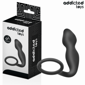 Addicted Toys-Anale Plug con Anello di Silicone Model 2 · Giocattoli anali (immagine 2)