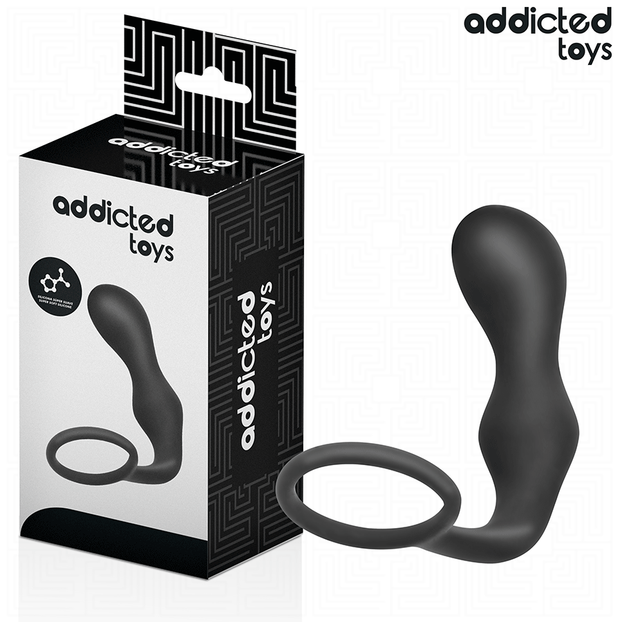 Addicted Toys-Anale Plug con Anello Silicone Model 3 2 Addicted Toys-Anale Plug con Anello Silicone Model 3 · Giocattoli anali (imaginea 2)