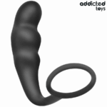 Addicted Toys-Plug anale con Anello in Silicone Modello 4 · Giocattoli anali