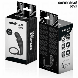 Addicted Toys-Plug anale con Anello in Silicone Modello 4 · Giocattoli anali (immagine 6)