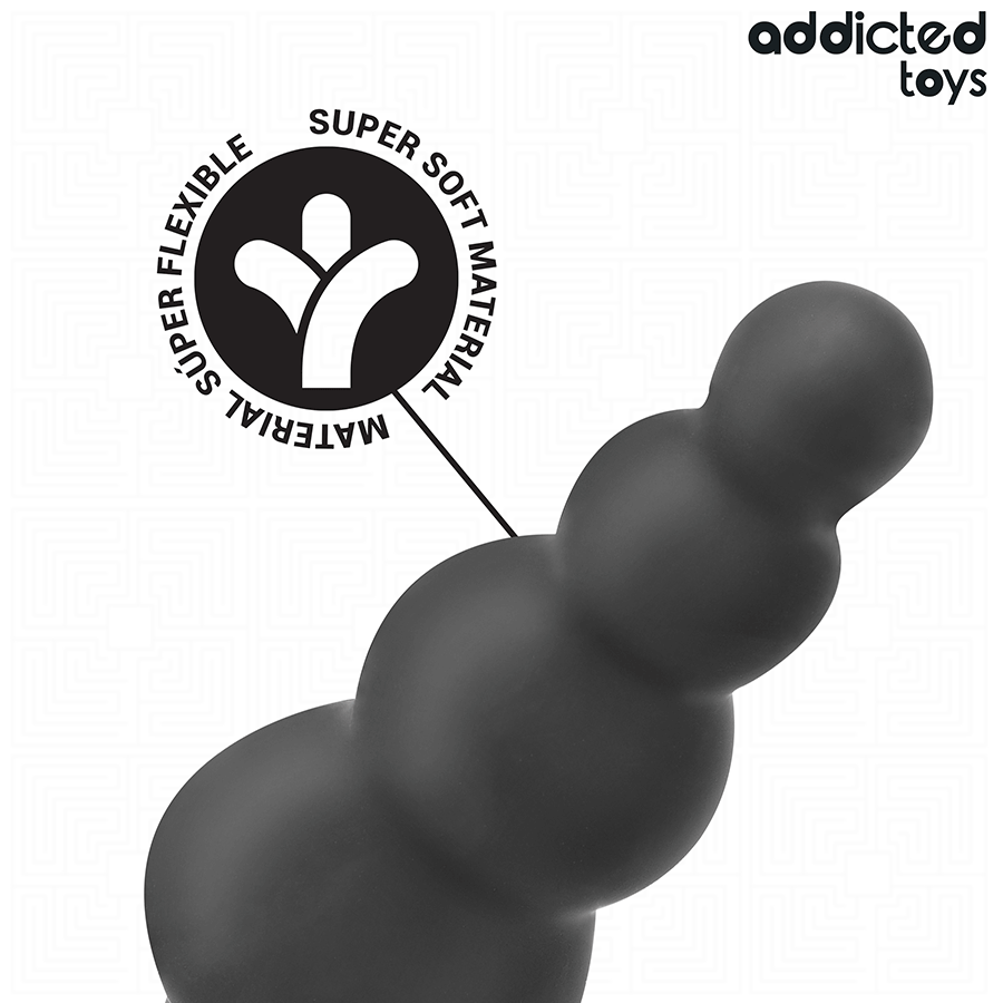 Addicted Toys-Plug anale con Anello in Silicone Model 5 · Giocattoli anali (immagine 5)